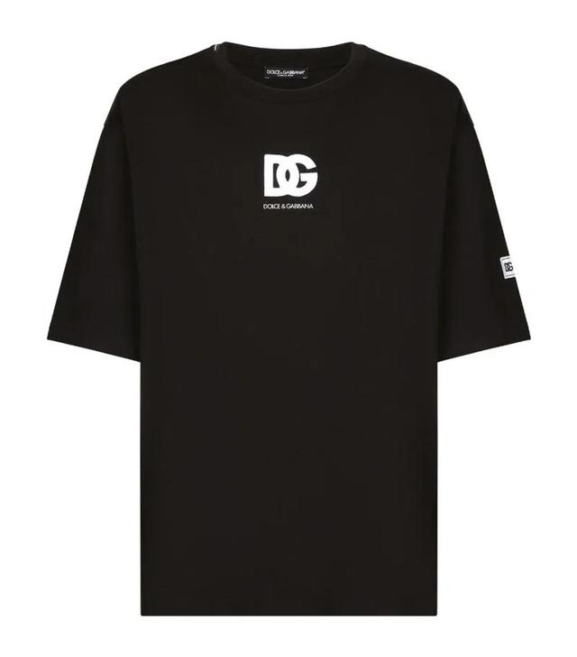 Cotton Logo T-shirt In Black Product Image