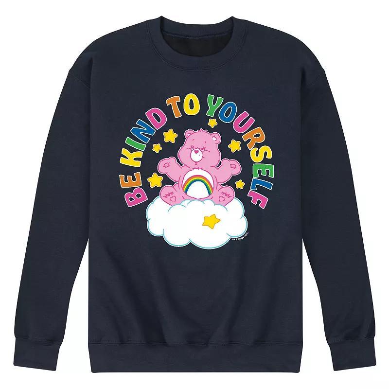 Mens Care Bears Be Kind To Yourself Fleece Sweatshirt Product Image