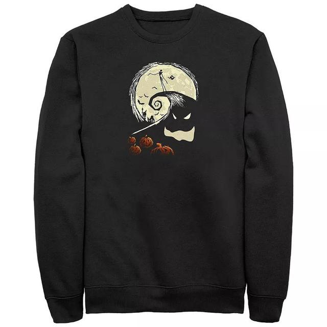 Disneys The Nightmare Before Christmas Jack On Oogie Boogie Hill Mens Graphic Fleece Product Image