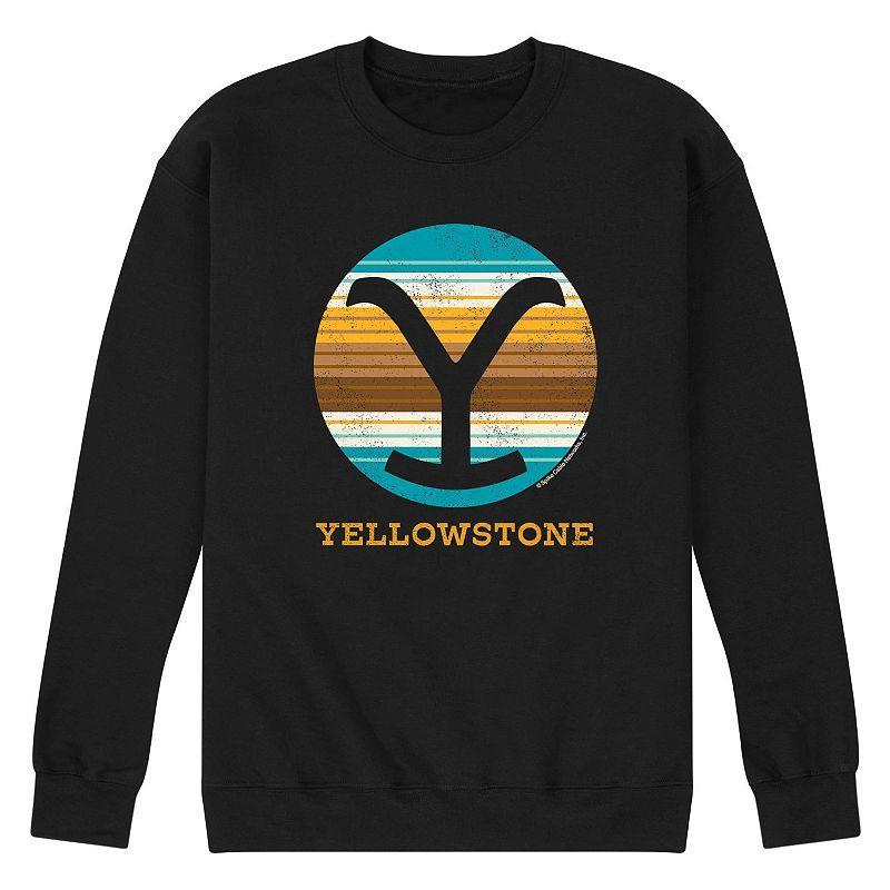 Mens Yellowstone Y Brand Blanket Sweatshirt Black Product Image