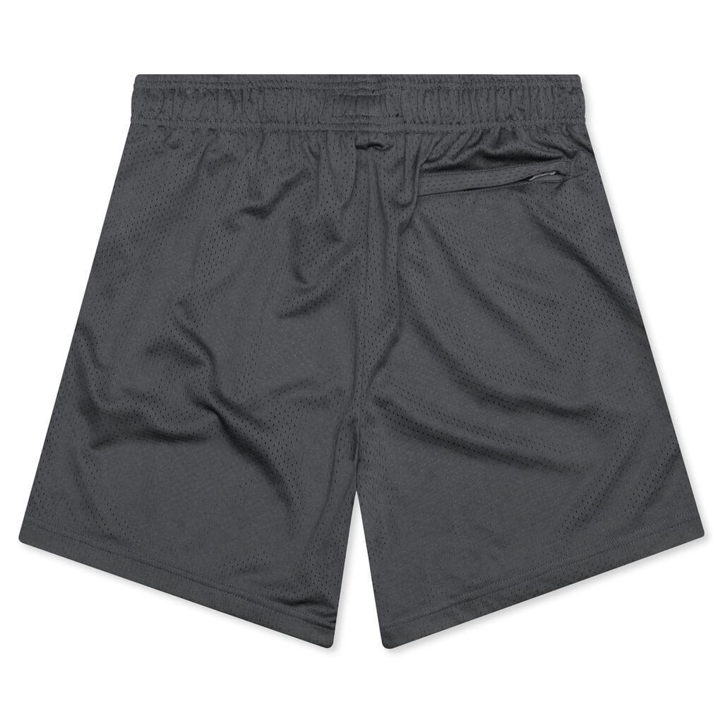 West Mesh Shorts - Grey Male Product Image