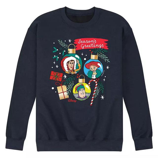 Disney / Pixars Toy Story 4 Mens Seasons Greetings Fleece Sweatshirt Product Image