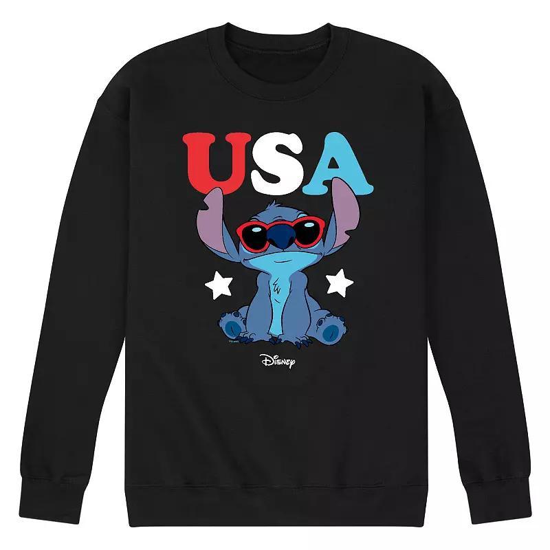 Disneys Lilo & Stitch Mens Stitch USA Sweatshirt Product Image