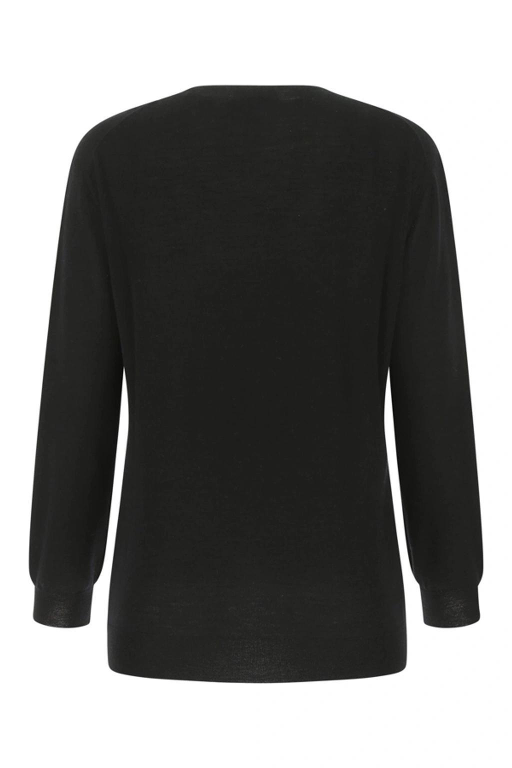 Black Cashmere Blend Sweater  Nd  Donna 44 Product Image