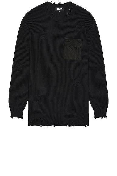 Mens Devin Distressed Sweater Product Image