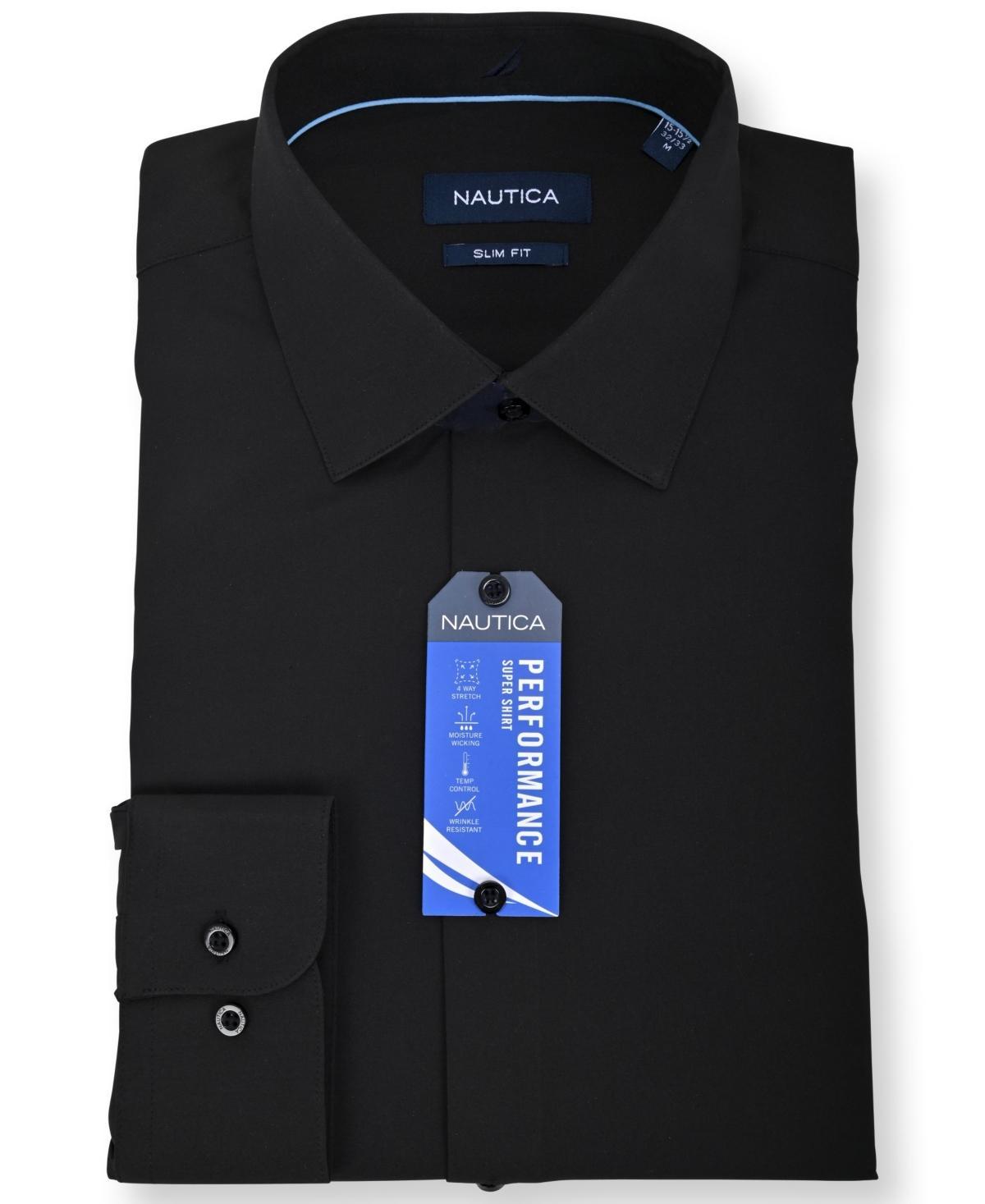 Nautica Mens Slim Fit Supershirt Dress Shirt product image