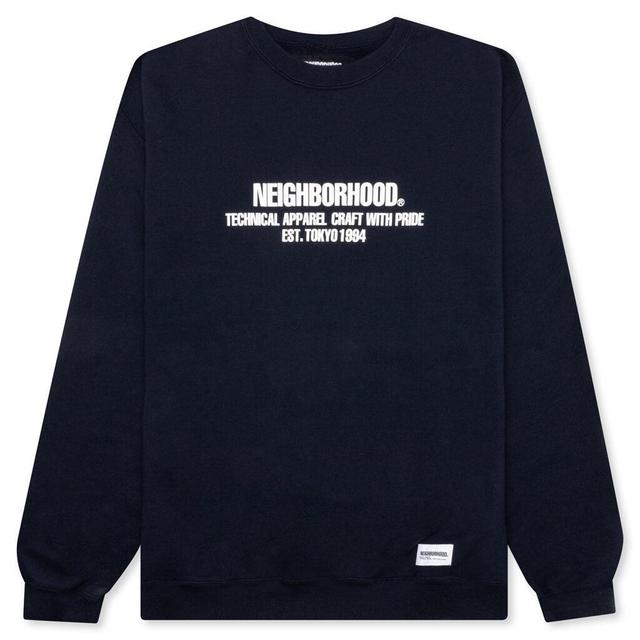 Classic Sweatshirt L/S - Navy Male Product Image