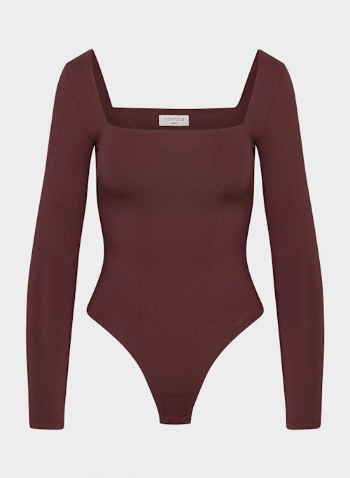 contour squareneck longsleeve bodysuit Product Image