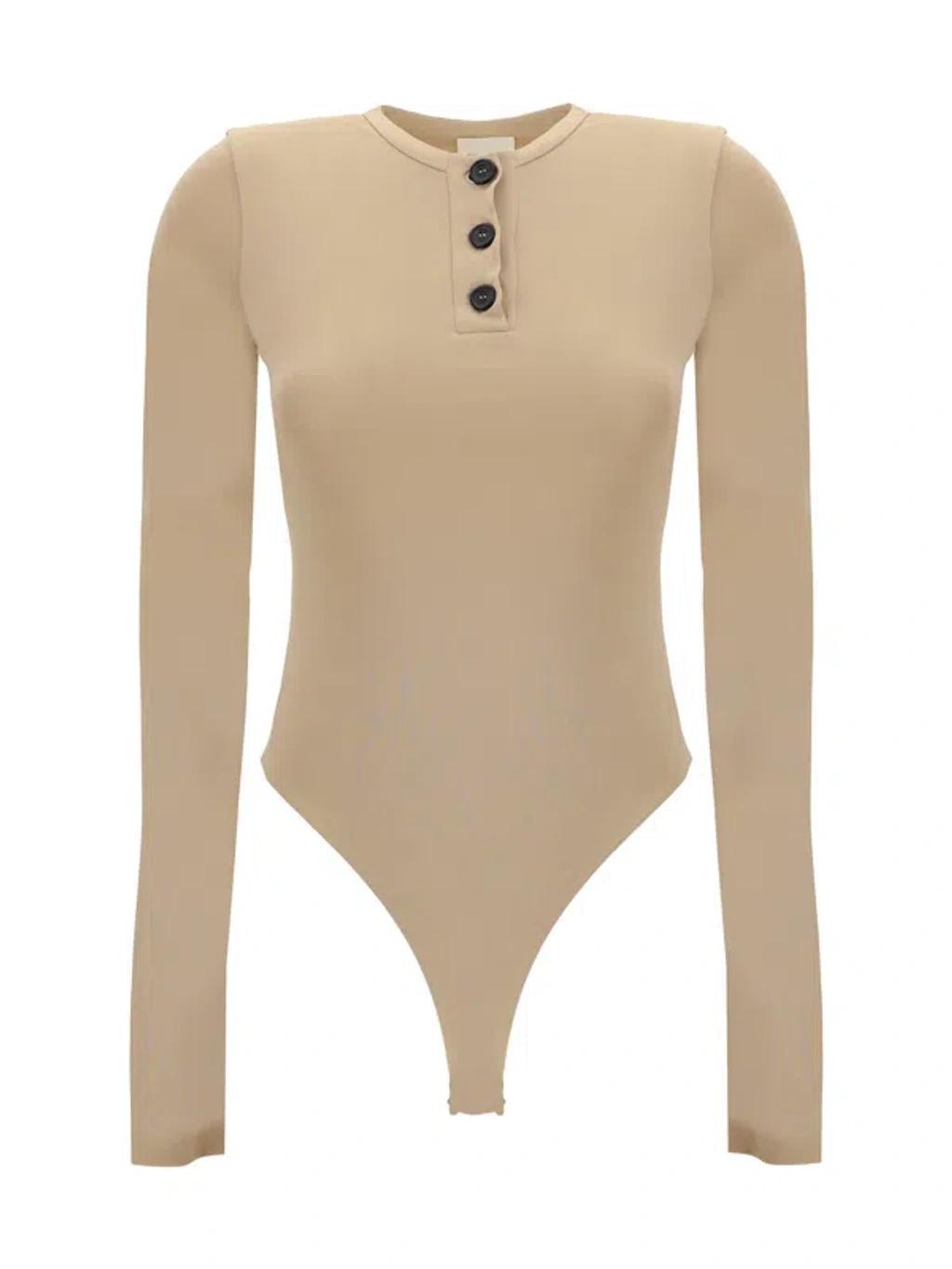 Top In Beige Product Image