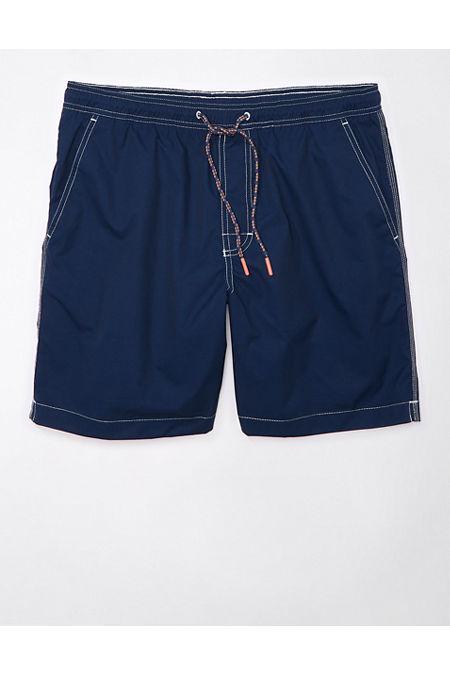 AE Solid Flex 7 Swim Trunk Men's Product Image