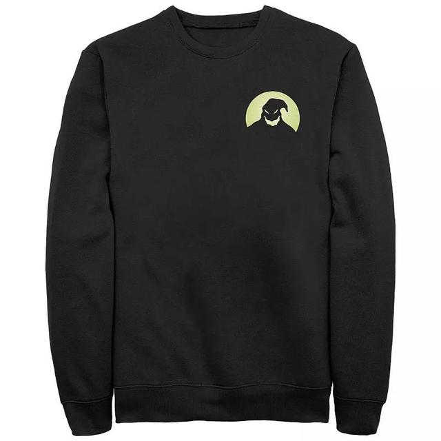 Disneys The Nightmare Before Christmas Oogie Boogies Silhouette Mens Graphic Fleece Product Image