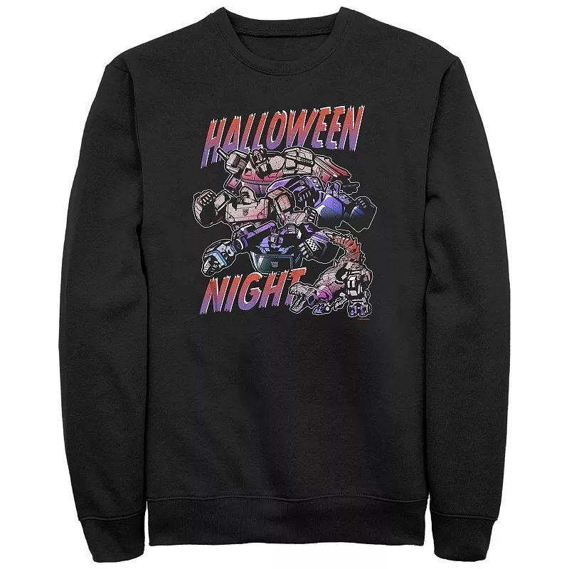 Mens Transformers Evergreen Halloween Night Graphic Fleece Product Image