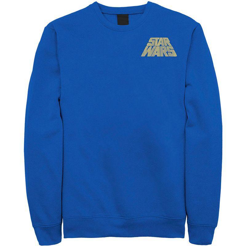 Mens Star Wars Distressed Slant Logo Z2 Sweatshirt Product Image