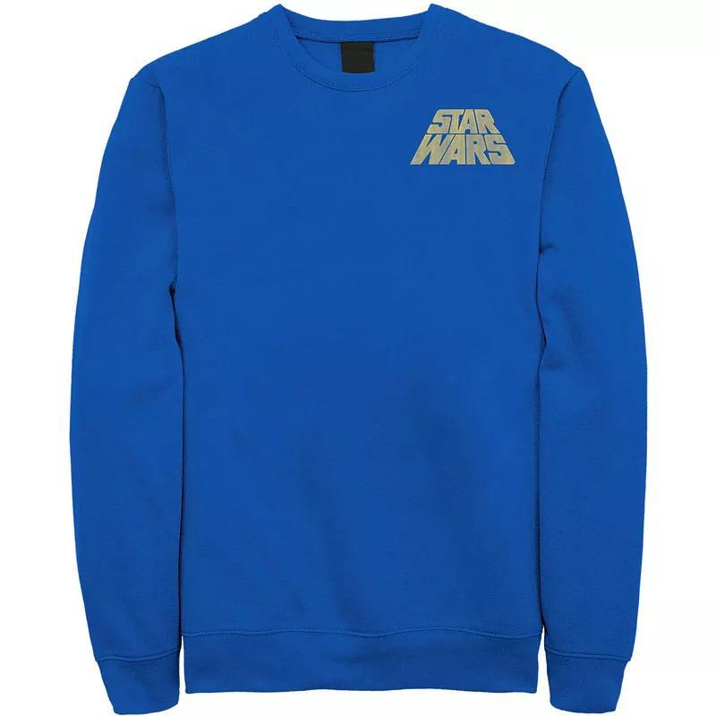 Mens Star Wars Distressed Slant Logo Z2 Sweatshirt Product Image