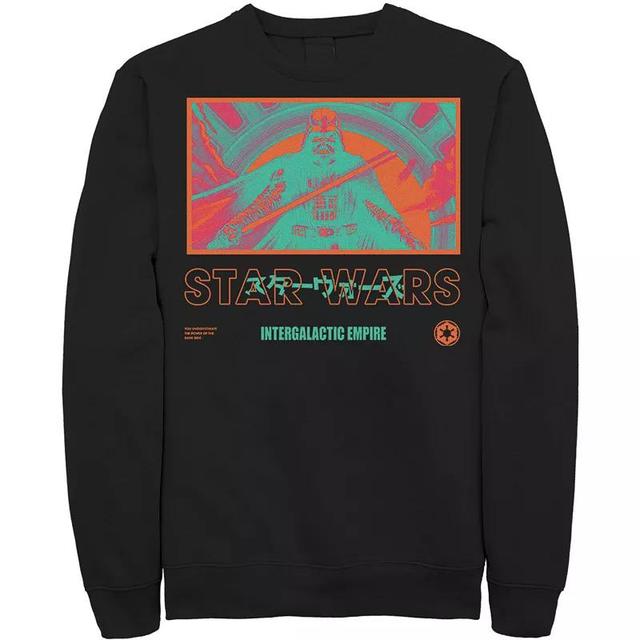 Mens Star Wars Bright Baddies Vader Sweatshirt Product Image