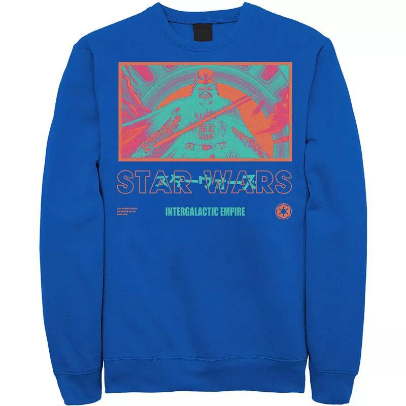 Mens Star Wars Bright Baddies Vader Sweatshirt Product Image