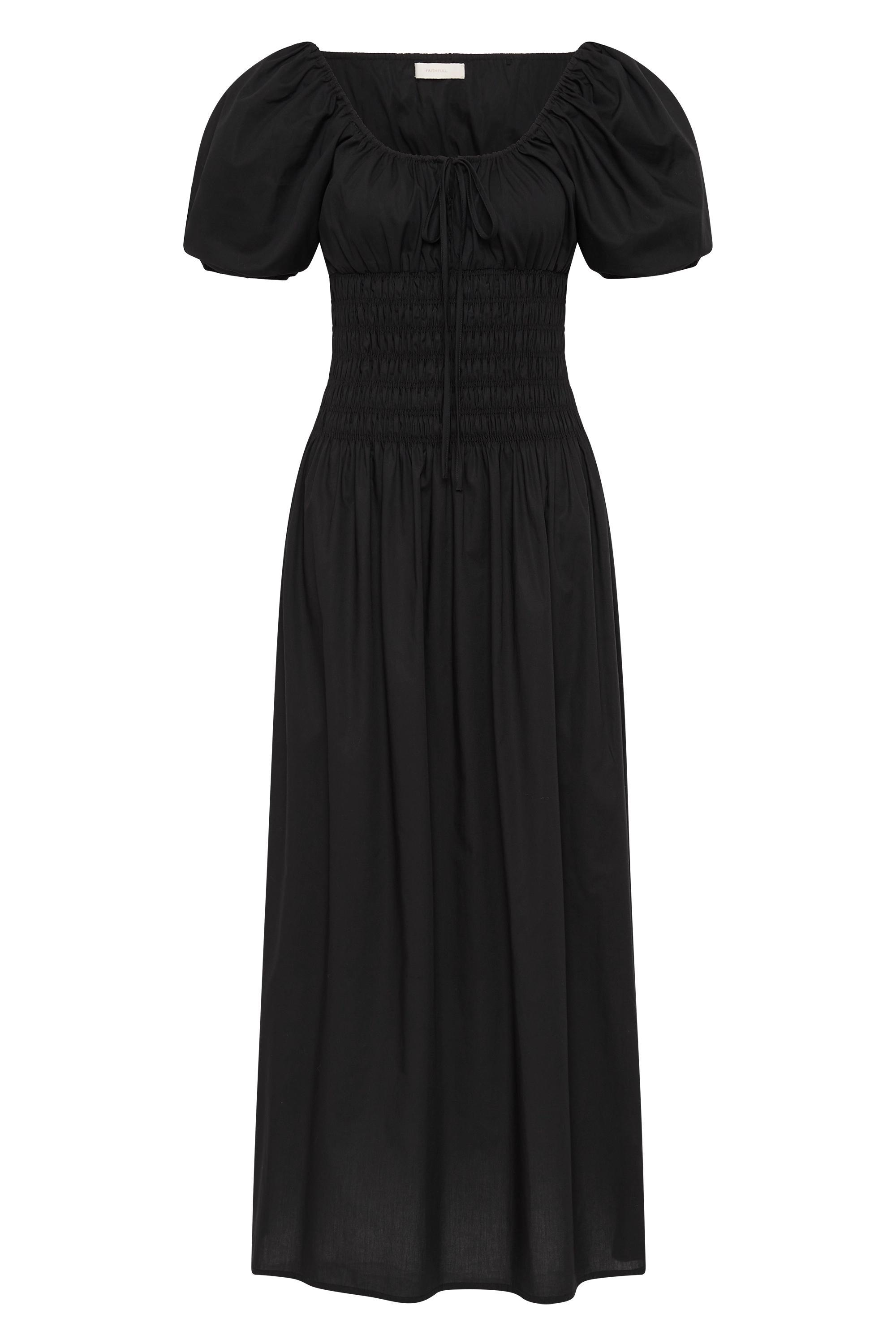 Beatrice Midi Dress Black Product Image