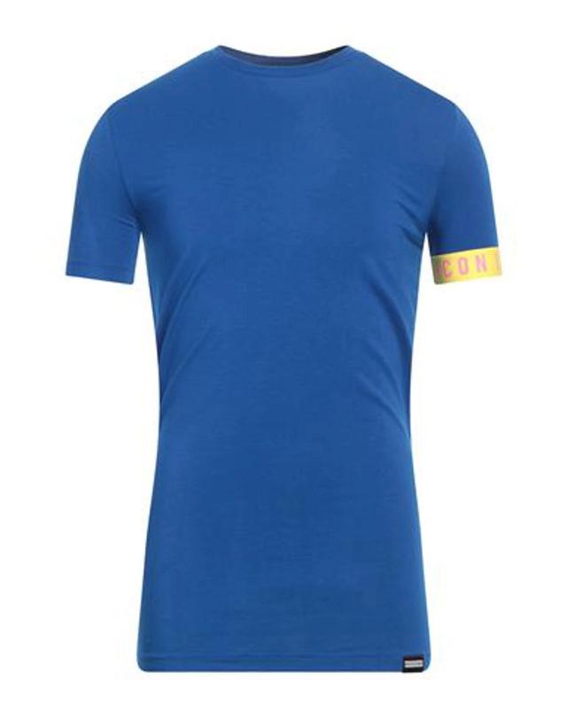 DSQUARED2 Man Undershirt Bright Blue Size M Modacrylic, Elastane Product Image