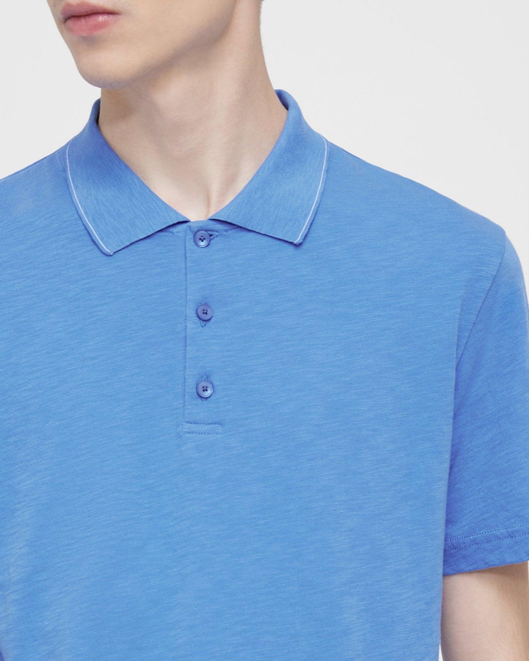 Bron Polo Shirt in Slub Cotton Product Image