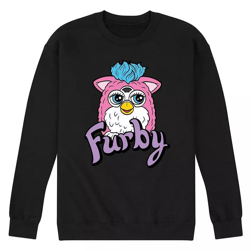 Mens Furby With Logo Fleece Sweatshirt Product Image