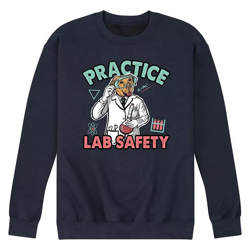 Mens Practice Lab Safety Sweatshirt Blue Product Image