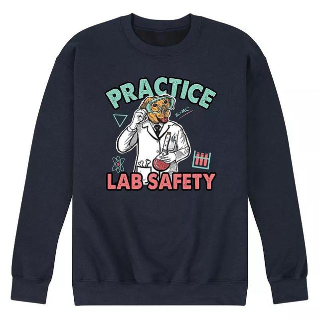 Mens Practice Lab Safety Sweatshirt Blue Product Image