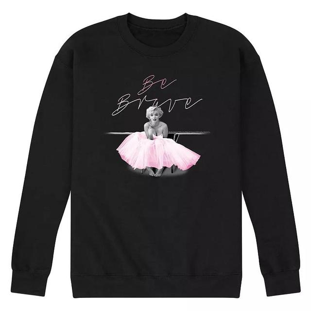 Mens Marilyn Monroe Be Brave Sweatshirt Product Image