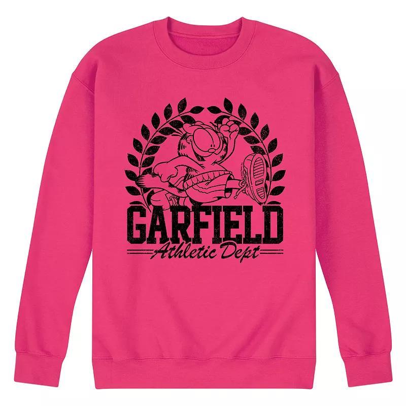 Mens Garfield Athletic Dept. Fleece Sweatshirt Grey Gray Product Image