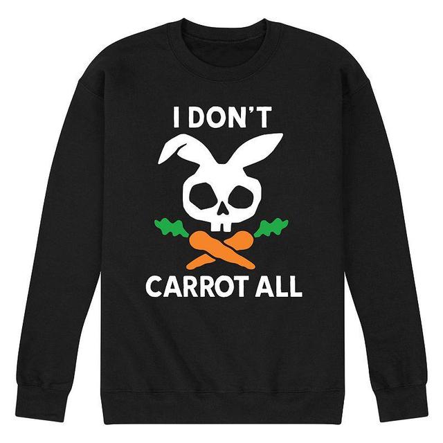 Mens I Dont Carrot All Fleece Sweatshirt Product Image