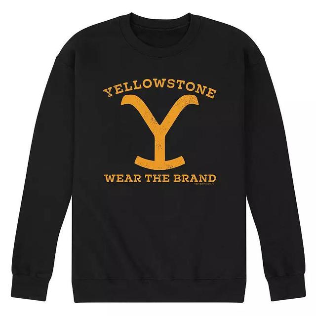 Mens Yellowstone Wear Brand Sweatshirt Blue Product Image