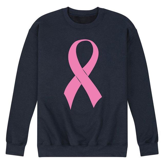 Mens Ribbon Of Hope Fleece Sweatshirt Blue Product Image