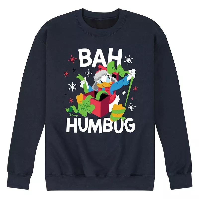 Disneys Mens Donald Duck Bah Humbug Fleece Product Image