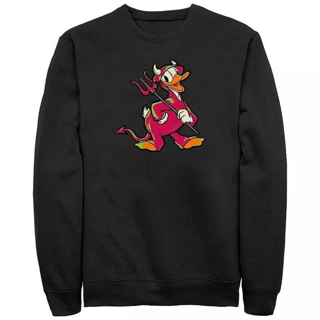 Disneys Hundred Donald Duck Devil Costume Mens Graphic Fleece Product Image