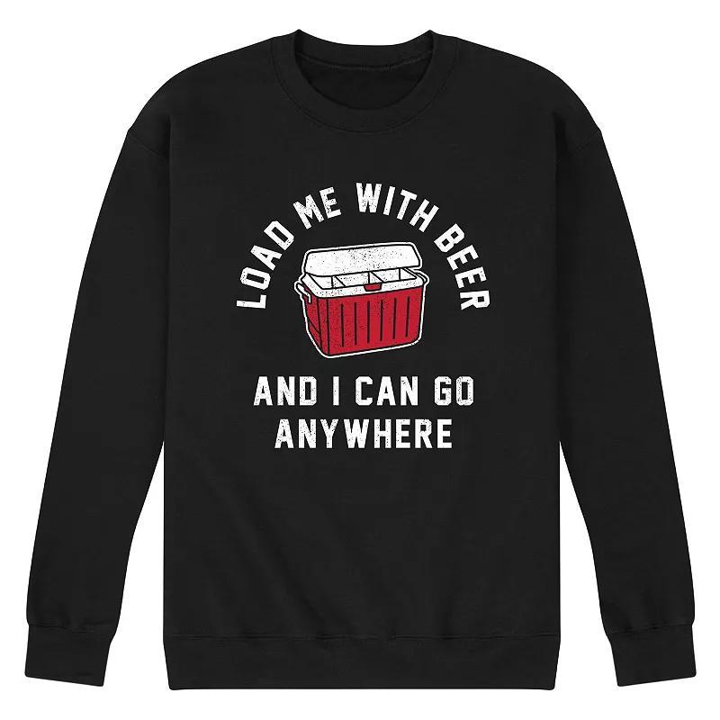 Mens Load Me With Beer Sweatshirt Black Product Image