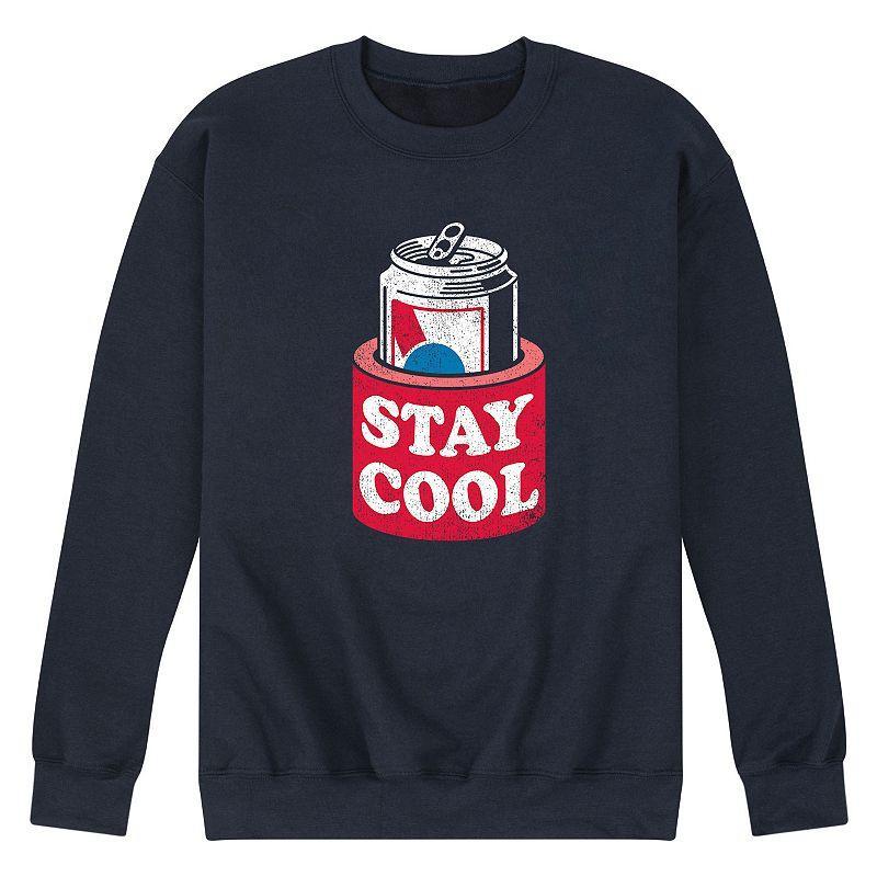 Mens Stay Cool Beer Can Sweatshirt Black Product Image