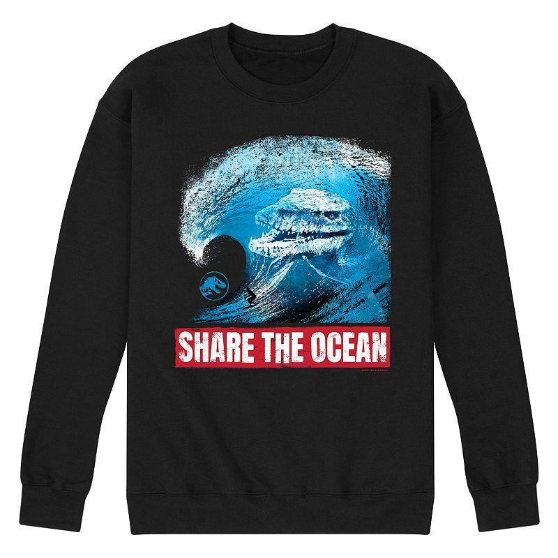 Mens Jurassic World Share The Ocean Long Sleeve Product Image