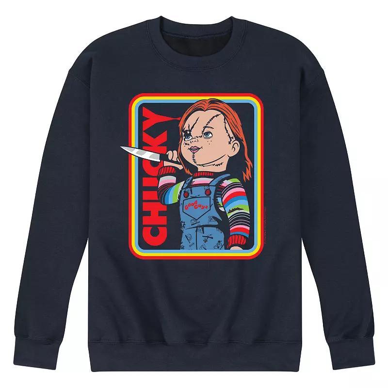 Mens Chucky Retro Frame Fleece Sweatshirt Product Image