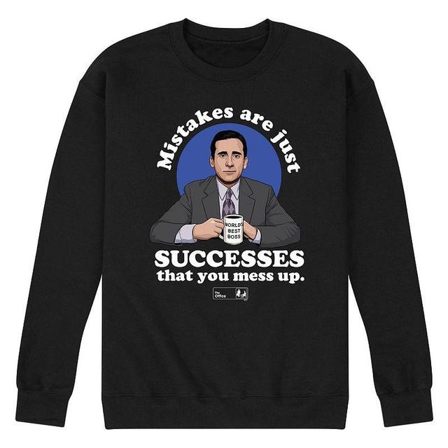 Mens The Office Michael Mistakes Are Successes Long Sleeve Product Image