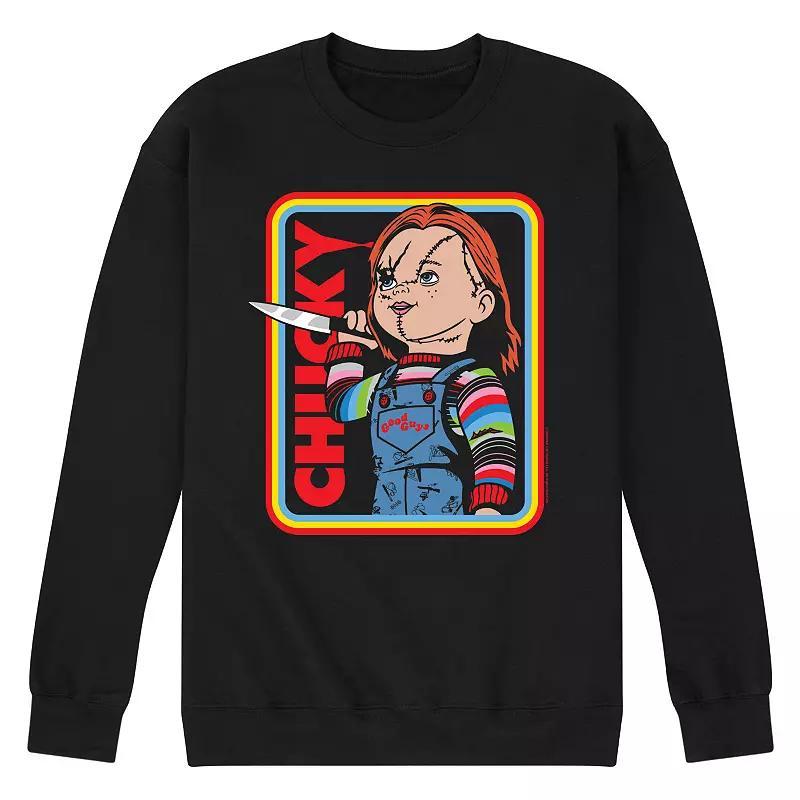 Mens Chucky Retro Frame Fleece Sweatshirt Product Image