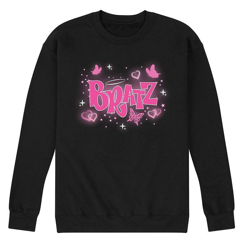 Mens Bratz Y2K Butterfly Logo Fleece Sweatshirt Product Image