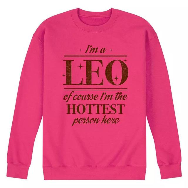 Mens Terrific Dad Fleece Sweatshirt Pink Product Image