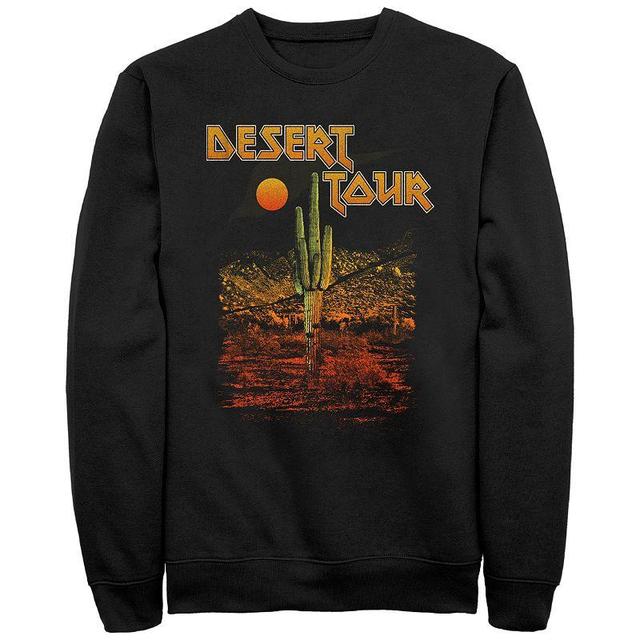 Mens Trendy Desert Tour Gradient Text Sweatshirt Product Image