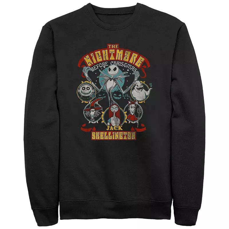 Disneys The Nightmare Before Christmas Lineup Mens Graphic Fleece Product Image