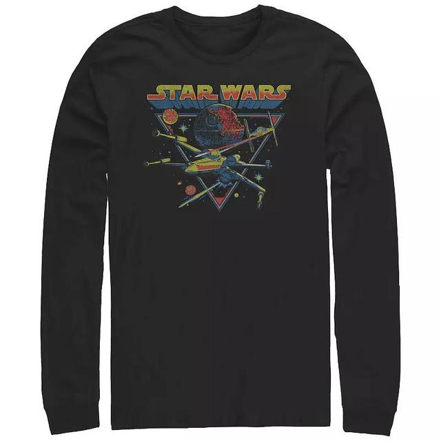 Mens Star Wars Space Battle Graphic Tee Product Image