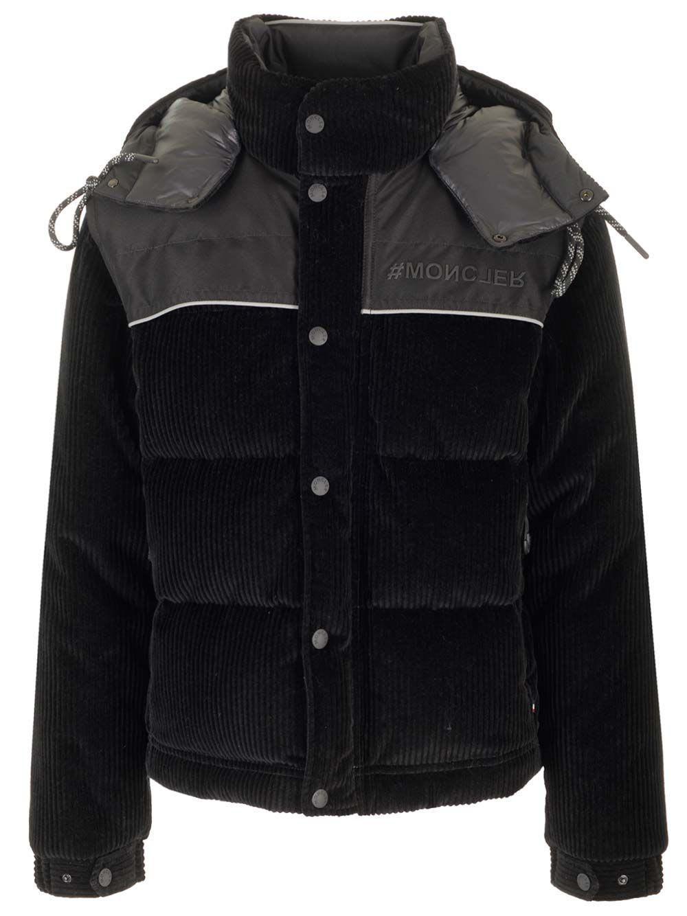 MONCLER Grenoble Hooded Down Jacket In Black Product Image