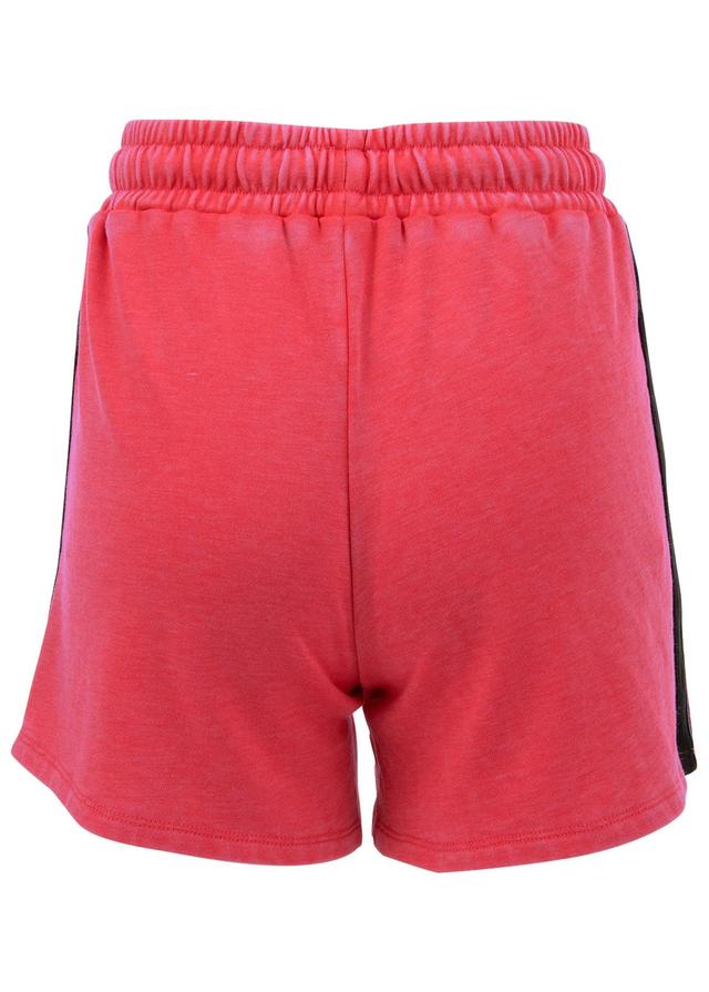 Sweatshirt And Shorts Set - Red Product Image