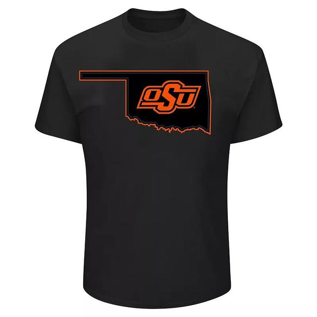 Mens Profile Oklahoma State Cowboys Big & Tall Pop T-Shirt Product Image