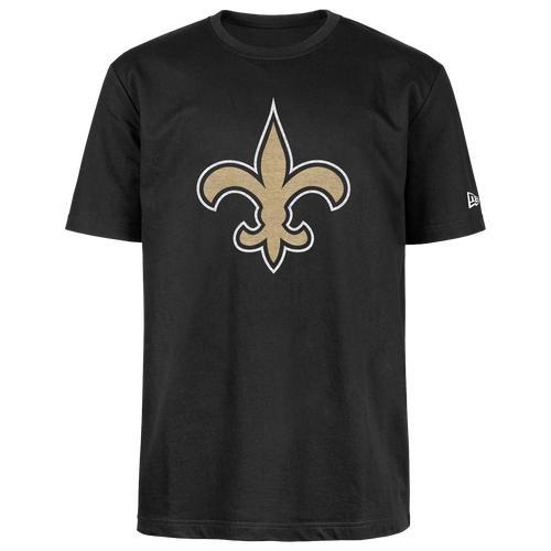 New Era Mens Saints OTC Short Sleeve T-Shirt - Black/Gold Product Image