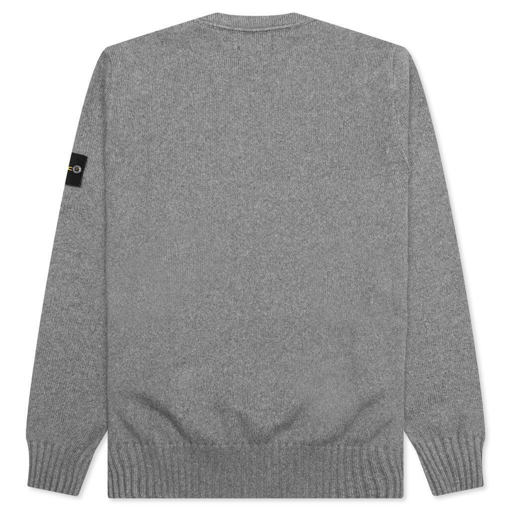 Knitted Sweater - Melange Grey Male Product Image