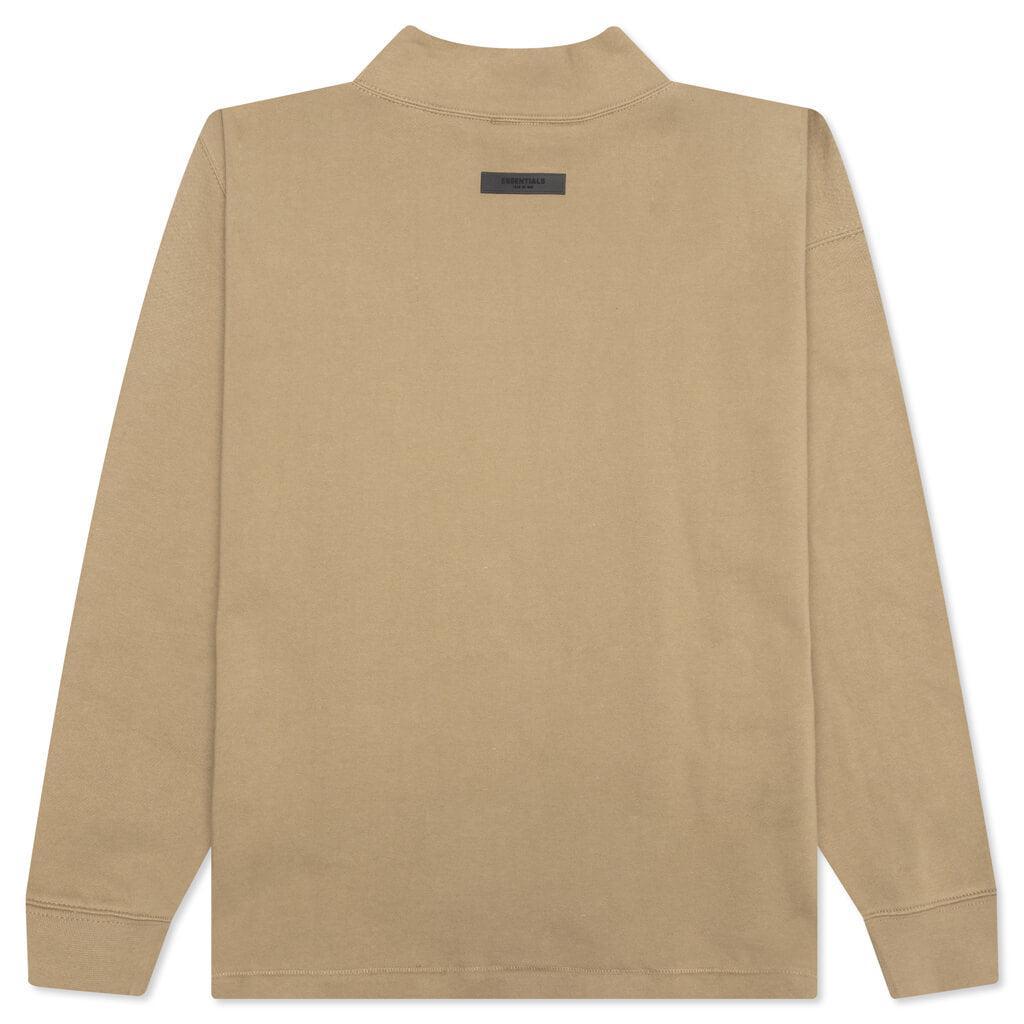 Essentials Relaxed Mockneck - Oak Male Product Image